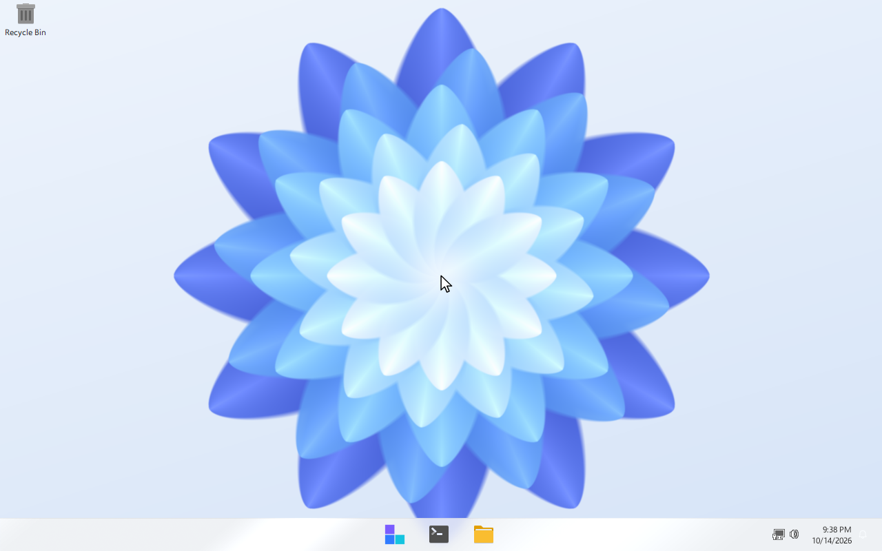 The LakoOS desktop