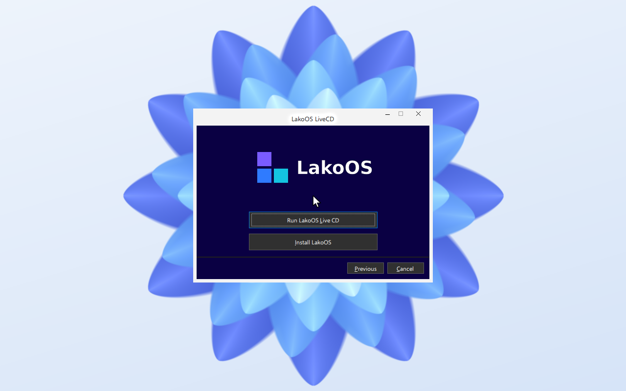 Install LakoOS